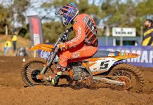 Gibbs sits second in nationals