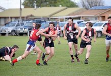 Saints hold off Roos