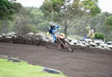 Motocross professional returns home