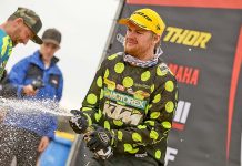 Gibbs climbs championship podium