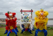 Great Chinese walk captivates town