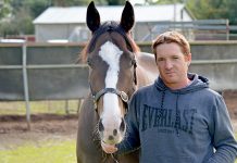 Peter puts in training hard yards