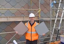 Civic centre mosaic takes shape