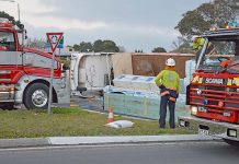 Teenage driver charged for truck rollover