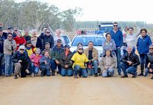 Protesters rally at drill site