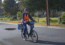Resident recycles his way across South East