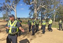 Gas protesters warned