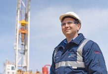 Fire at gas drilling site