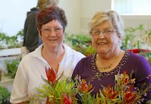 Faithful share festive spirit