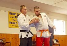 Jujitsu students unleash new techniques