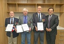 Local veterans recognised