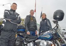 Harley heaven in Blue Lake city