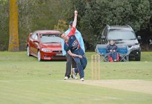 West dominates opening cricket fixture