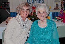 Valda Becker’s 90th birthday celebrations