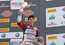 Podium finish for Day