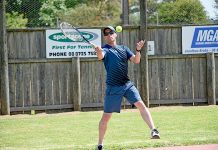 Tennis: A2 round wind up