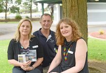 Suicide survivors stand together in remembrance