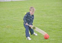 In2Cricket clinic action at Frew Park