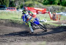 Millicent Show Stadium Cross action