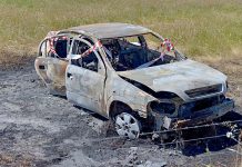 Mystery surrounding torched vehicle