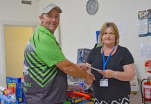 Truck show leads to large donation