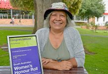 Inspiring elder inducted onto women honour roll