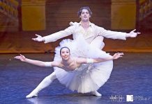 Festive season ballet performance for theatre