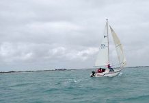 Sailors given no time to relax off coast