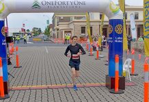 Hynes blitzes best time