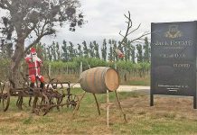 Santa gets stuffed in Coonawarra