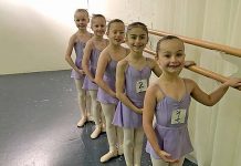 Dancers raise the bar