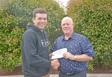 Buggy club banner auction raises funds for foundation