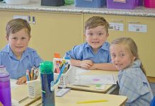 School adventure begins