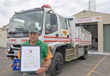 Dedicated firie awarded