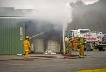 Animal feed facility saved by local firefighters
