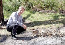 Close call – Hot coals left at campsites