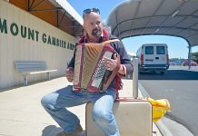 Music teacher on learning journey