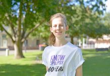 Teenager finds light in darkness