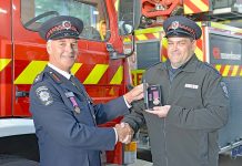 Dedicated firies honoured