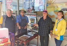 Sizzling charity success