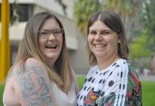 Here comes the brides