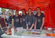 Students serve up best work