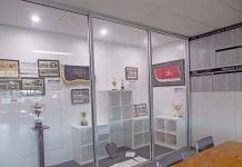 Club memorabilia on show