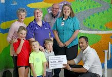 Swimmers splash out for a cause