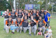 Baseball: Tigers roar in premiership match