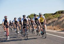 Pedalling for charity