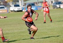 Football: Saint flies high