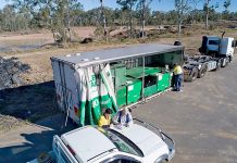 Chemical waste disposal cut-off looms