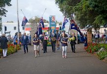 Anzac Day crowds out in force