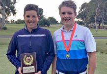 College golf program hits the road